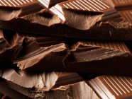 Belgian milk chocolate — Stock Photo