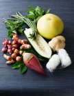 Selection of Asian vegetables — Stock Photo