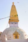 View of Stupa, Boudhanath, Kathmandu, Nepal — Stock Photo