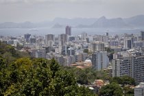 Підвищені подання Ріо-де-Жанейро, Бразилія — стокове фото