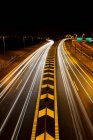 Blick auf den Verkehr auf der Autobahn — Stockfoto