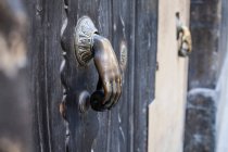 Ornate door knocker — Stock Photo