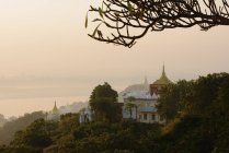 Irrawaddy, Ayeyarwady, Mandalay, Birma, Sagaing — Stockfoto