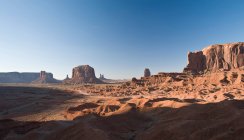 Paesaggio del monumento Valle Navajo Tribal Park — Foto stock