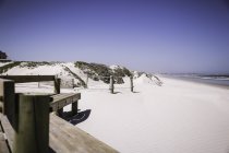 Spiaggia deserta, Città del Capo, Sudafrica — Foto stock