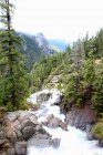 Rivière rocheuse dans le parc national Yosemite — Photo de stock
