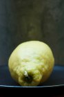Крупным планом невощеного лимона на тарелке — стоковое фото