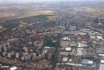 Вид с воздуха на город Мадрид, Испания — стоковое фото