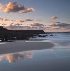 Seascape at Sennen Cove at sunset — Stock Photo