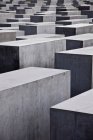 Закрытие мемориала жертвам Холокоста в Берлине — стоковое фото