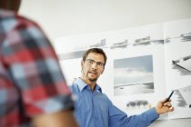 Architects working on a project — Stock Photo