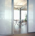 Interior view of empty modern office — Stock Photo