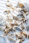 Still life view beautiful dried edible flowers, close-up view — Stock Photo
