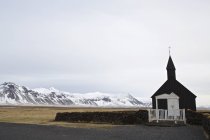 Budir Church, Stadarsveit, Snaefellsnes Peninsula, Iceland — Stock Photo
