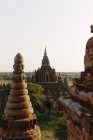 North and south Guri temples at sunrise — Stock Photo