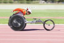 Athlet im para-athletischen Wettkampf — Stockfoto