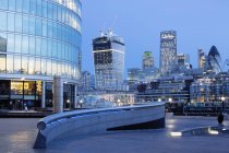 View of southbank, London, England — Stock Photo
