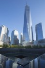 Меморіал 11 вересня & музей, Нью-Йорк, США — стокове фото