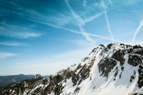 Deutsche Alpen mit Blick auf ländliche Landschaft — Stockfoto