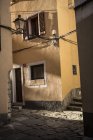 Backstreet vuoto, Pirano, Slovenia — Foto stock