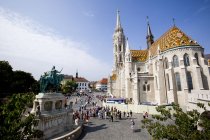 Церковь Пресвятой Богородицы, Замок, Будапешт, Венгрия — стоковое фото