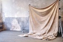 Still life of photography backdrop in studio — Stock Photo