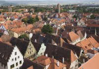 Ciudad medieval de Rothenburg - foto de stock