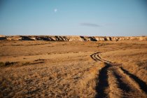 Vue panoramique des prairies nationales de Pawnee — Photo de stock