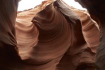 Upper Antelope Canyon outside of Page, AZ on the Navajo lands — Stock Photo