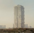 Grattacieli edificio appartamenti — Foto stock