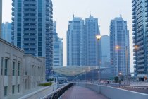 Dubai Marina в денний час — стокове фото