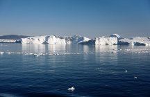 Bahía de Disko en Groenlandia - foto de stock