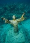 Statue of Christ of the Abyss — Stock Photo