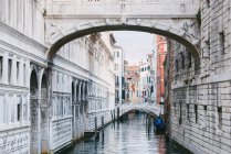 Vista del Gran Canal, Venecia, Italia - foto de stock