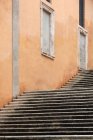 Urban stairs along building — Stock Photo