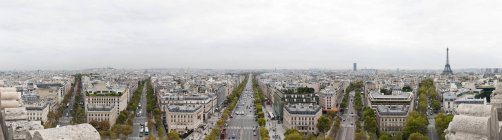 View from Arc de Triomphe — Stock Photo