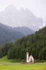 Scenic view of Santa Maddalena, Alto Adige, Italy — Stock Photo
