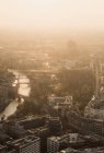 Vista da cidade e do rio, Berlim, Alemanha — Fotografia de Stock
