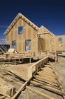 Cottage residenziale in costruzione — Foto stock