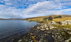 Malerischer Blick auf leitisvatn, färöische Inseln — Stockfoto