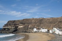 Edifici sulla spiaggia di Los Molinos — Foto stock