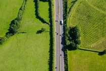 View of motorway in sussex — Stock Photo