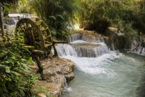 Kuang Si Wasserfälle, Luang Prabang, Laos — Stockfoto