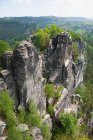 Bastei Rocks, Саксонская Швейцария — стоковое фото