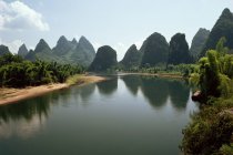 Спокійній річці Lijiang — стокове фото