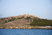 Vista panorámica de la costa de syracuse - foto de stock
