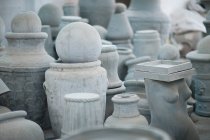 Produtos na fábrica de cerâmica — Fotografia de Stock