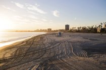 Vista elevata di Long Beach, California, Stati Uniti d'America — Foto stock