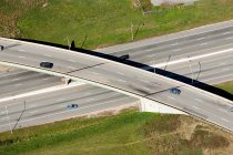 Cavalcavia autostradale nella contea di Newport — Foto stock