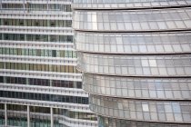 Aerial view of London city hall glass windows — Stock Photo